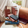 Raymay Fujii Da Vinci Oil Leather Bible 11mm Personal Organizer - Black