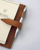 Raymay Fujii Da Vinci Roroma Classic Bible 15mm Personal Organizer - Brown