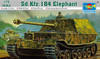 German Army Heavy Tank Destroyer Elefant Plastic Model