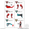Shokugan- Minipla Kakusei Hunter Omega Horn 01 Set Horned Beast Enkaku And Omega Horn And Captain Omega Horn