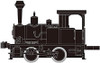 Tsugawa Yokou 91013 Miyazaki Kotsu Railway Department Train Set (Koppel No.4 Kit and Cars) (N scale)
