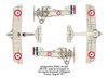 Scale 1/144 Breguet 14 Vs Lvg C.vi Quattro Combo (4 Kits Included)
