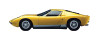 Platz Lamborghini Miura Special Model Set
