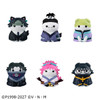 MegaHouse Mega Cat Project Hunter x Hunter Nyanter x Nyanter Phantom Troupe x Cat 8Pack Box