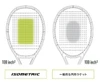 YONEX Hard Tennis Racket Astrel 100 03AST100 Grayish Green (267) G1