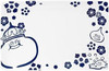 Smile Slime Japanese Series Long Plate Blue