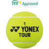 YONEX Tennis Balls TOUR 4 Balls 1 Can TB-TUR4