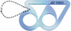 Yonex Tennis Strap Logo Key Holder Blue AC506
