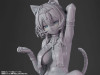 Brown Catgirl Mau 1/6 Scale Unpainted Garage Kit