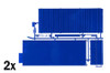 Platz Scale 1/24 40 Foot Container Trailer