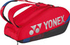 Yonex Tennis Badminton Racket Bag Holds 6 Rackets Scarlet