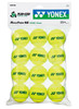 YONEX Hard Tennis Junior (Ages 8 And Up) Tennis Balls Muscle Power Ball 40 (1 Dozen 12 Balls) Dot Green TMP40