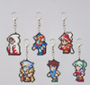 Final Fantasy Pixel Remaster Build Charm Collection Vol. 1 Set Of 6