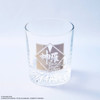 Square Enix Final Fantasy VII Rebirth Glass & Coaster Set - Shinra Electric Power Company