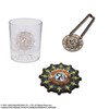 Square Enix Final Fantasy VII Remake Glass & Coaster Set - Seventh Heaven (reissue)