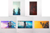 Square Enix Final Fantasy VII Series Metallic Large Postcard Set