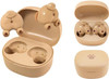Puripuri Oshiri Wireless Earphones Brown