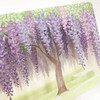 Sanrio Early Summer Message Card Wisteria Trellis Laser Greeting Card