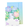 Sanrio Message Card Early Summer Hydrangea And Frog Greeting Card JES 6-4 213128