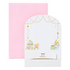Sanrio Message Card Birthday Celebration Ribbon Attached Frame With Flowers BD280-5 461130