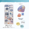 Sun-Star Stationery Puffy Water Sticker Urushizuku Twilight End Roll