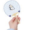 Hand Fan Greeting Card Mofusand Orca Cute GR-91s