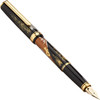 Platinum Pen Modern Maki-e Red Fuji Fountain Pen - Fine Nib