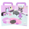 T's Factory Sanrio Enjoy Sticker Set Kuromi's Room