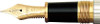 Platinum Pen Solid Silver Fountain Pen - Broad Nib