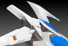  Plum Darius Silver Hawk 3F-1B SPACE FIGHTER 2P COLOR 1/144 Plastic Model 