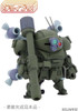  Cavico Choipla Scopedog Round Mover Equipped Space Combat Model Plastic Model 