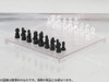  Cosmic Puripura 1/12 Chess Set (Clear x Black) Plastic Model 