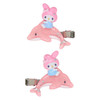  Sanrio My Melody Front Hair Clip Shiny Dolphin 306908 