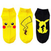  Pokemon Center Original 3P Sneaker In Socks Pikachu Large (26-29 cm) 