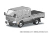  Aoshima 1/32 Scale Hino Dutro Double Cab Silver Plastic Model 