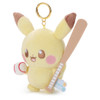 Takara Tomy Pokepiece Support Charm Mascot Pikachu