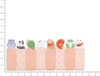Mind Wave Stick Marker Japanese Series Sticky Notes (Animals)