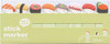 Mind Wave Stick Marker Japanese Series Sticky Notes (Sushi)