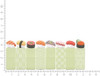 Mind Wave Stick Marker Japanese Series Sticky Notes (Sushi)