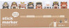 Mind Wave Stick Marker Japanese Series Sticky Notes (Samurai Warlords)
