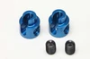 Yokomo RS-412SH Blue Aluminum Bulkhead Stabilizer Holder Set 2pcs for RS2.0