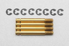 Y4-S5TA Titanium-Coated SLF Big Bore Shock Shaft