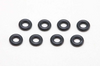 YS-7B2 2mm O-Ring Set 8pcs for Aluminum Shock Caps