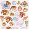 Sanrio Other Gold Foil Puffy Sticker Sugar Bunnies 226335