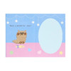 Sanrio Other Message Card Birthday Greeting Fluffy Cat In A Basket Birthday BD341-6 408361