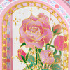 Sanrio Other Message Card Multipurpose Mini Card Stained Glass Pink MU344-6 408522