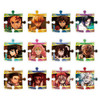 Jigsaw Puzzle Demon Slayer: Kimetsu no Yaiba Puzzle Badge Box (12 Pieces)