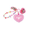 T's Factory Powerpuff Girls Jingly Cushion Key Ring Pink