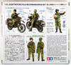 Tamiya 35245 JGSDF Motorcycle Recon Set 1/35 Scale Kit