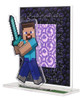Jigsaw Puzzle Nether Portal - !!CHECK SIZE & WEIGHT!! (35 Pieces)